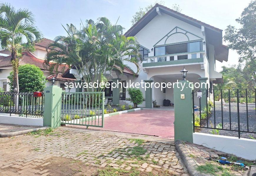 Lovely 2 Storey-3 Bedroom House For Sale in Chalong